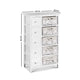 White 5 Basket Storage Unit Drawers Cabinet Bedroom Cupboard - Afterpay - Zip Pay - Dodosales -
