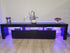 189 cm TV Stand Cabinet Entertainment Unit Front Gloss Furniture RGB LED Black