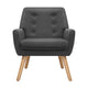 Armchair Tub Single Dining Accent Chair Sofa Armchairs Lounge Fabric
