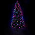 1.8M Christmas Tree LED Multicolour Lights Xmas Fiber Optic Decorations Green