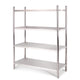 4 Tier Stainless Steel Shelving Unit Display Shelf Home Office 180CM