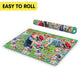 Rollmatz Race Track Baby Kids Play Floor Mat 200cm x 120cm