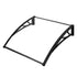 z Outdoor DIY Door Window Awning French Style Cafe Canopy Sun Shield Rain Cover - 1 x 1m