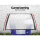 z Outdoor DIY Door Window Awning French Style Cafe Canopy Sun Shield Rain Cover 1 x 1.5m - Dodosales