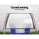 Outdoor DIY Door Window Awning French Style Cafe Canopy Sun Shield Rain Cover 1 x 2.4m - Dodosales