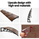 Outdoor DIY Door Window Awning French Style Cafe Canopy Sun Shield Rain Cover Brown 1 x 4m - Dodosales