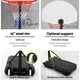 Portable 2.1M Adjustable Basketball Stand Hoop System Rim Basket Ball White - Dodosales