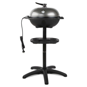 Portable Electric BBQ With Stand Barbeque Grill Burner Cooking - Dodosales
