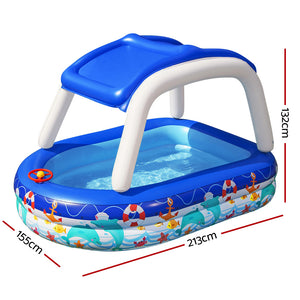 z Kids Play Pools Above Ground Inflatable Swimming Pool Canopy Sunshade - Dodosales