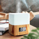 300ml Aroma Diffuser With Clock Aromatherapy Humidifier Essential Oil Scented Relax - Dodosales