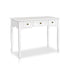 Hallway Console Table Sideboard Provincial Look Storage Drawer Entryway - White