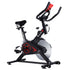 Exercise Spin Bike Cycling Flywheel Fitness Commercial Home Gym Workout Black