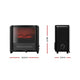 z Electric Fireplace 3D Flame Effect Timer Portable Indoor Heater 2000W