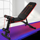 Adjustable FID Fitness Gym Bench Press Home Gym Flat Incline Workout Muscle Abs