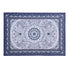 Gaspar Blue Short Pile Floor Rug 200x290cm Rectangular Flooring Mat Carpet