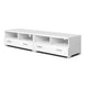 TV Stand Entertainment Unit with Drawers Shelves Cupboard Cabinet - White - Dodosales