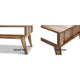 Coffee Table Scandi Inspired Drawers Storage Open Shelf Wooden White - Dodosales