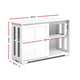 Buffet Sideboard Cabinet White Doors Storage Shelf Cupboard Hallway Table White - Dodosales