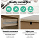 Chest Of drawer 6 Drawers Tallboy Storage Bedroom Furniture Oak Colour - Dodosales