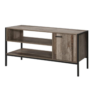 Industrial Rustic Wooden Cabinet Entertainment Unit Display Stand Storage - Dodosales