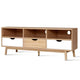 Scandi Look TV Cabinet Entertainment Unit Stand Wooden Storage 140cm - Dodosales