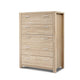 Chest Of drawer 5 Drawers Dresser Cabinet Tallboy Storage Bedroom Furniture - Dodosales