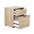Office Filing Cabinet 2 Drawer Storage Home Study Cupboard Wood