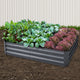 2x Galvanised Steel Raised Garden Bed Instant Planter Grey 150cmx90cm - Afterpay - Zip Pay - Dodosales -