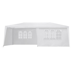 3x6m White Gazebo Party Wedding Event Market Marquee Tent Shade Canopy