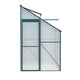 z Aluminium Greenhouse Polycarbonate Green House Garden Shed Nursery House 1.9x1.27M