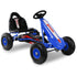 Kids Manual Go Kart Car Ride On Toys Racing Bike Pedal Gokart Blue