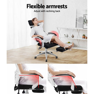 Gaming Chair Office Seat Computer Mesh Armchair Home Study Work Breathable - Dodosales