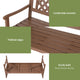 Wooden Garden Bench Chair Outdoor Furniture Décor Patio Deck 3 Seater