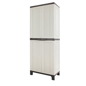 Outdoor Adjustable Cupboard Cabinet Storage Unit Small Shed - Dodosales