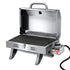 Portable Gas BBQ One Burner Barbeque Thermometer Cooking Grill