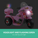 Kids Ride On Bike Motorbike Motorcycle Car Pink Music Light - Afterpay - Zip Pay - Dodosales -