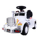 z Kids Ride On Car Electric Toy Battery Operated Truck Children White - Dodosales