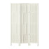 z 3 Panel Room Divider Screen Privacy Folding Partition Stand - White