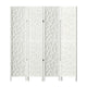 4 Panel Wooden Privacy Room Divider Office Screen Stand Partition - White