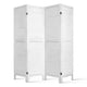 4 Panel Room Divider Privacy Screen Folding Partition Home Office White - Dodosales