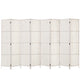 8 Panel Room Divider Privacy Screen Rattan Woven Foldable Stand Partition - Dodosales