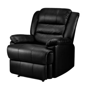 PU Leather Recliner Armchair Reclining Sofa Chair Lazy Boy Style Seat - Dodosales