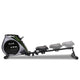 Foldable Fitness Rowing Machine Tone Abs Back Leg Exercise Rower Home Gym - Silver - Afterpay - Zip Pay - Dodosales -
