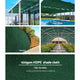 Shade Sail Cloth Mesh 50% UV Block Greenhouse Pool Patio Carport 3.66 x 30M Green