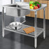 Commercial Stainless Steel Sink Kitchen Shelf Bench Food Prep