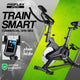 z Spin Exercise Bike Cycling Flywheel Fitness Commercial Home Workout Gym Grey - Dodosales