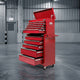 14 Drawers Toolbox Tool Chest Trolley Box Cabinet Cart Garage Storage Red - Afterpay - Zip Pay - Dodosales -