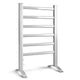 Portable Electric Heated Towel Rail Ladder Warmer 6 Bars Bathroom Free Standing - Dodosales