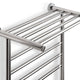 Electric Heated Towel Rail Ladder Warmer 10 Bars Rods Bathroom Shelf - Dodosales