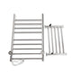 Electric Heated Towel Rail Ladder Warmer 10 Bars Rods Bathroom Shelf - Dodosales